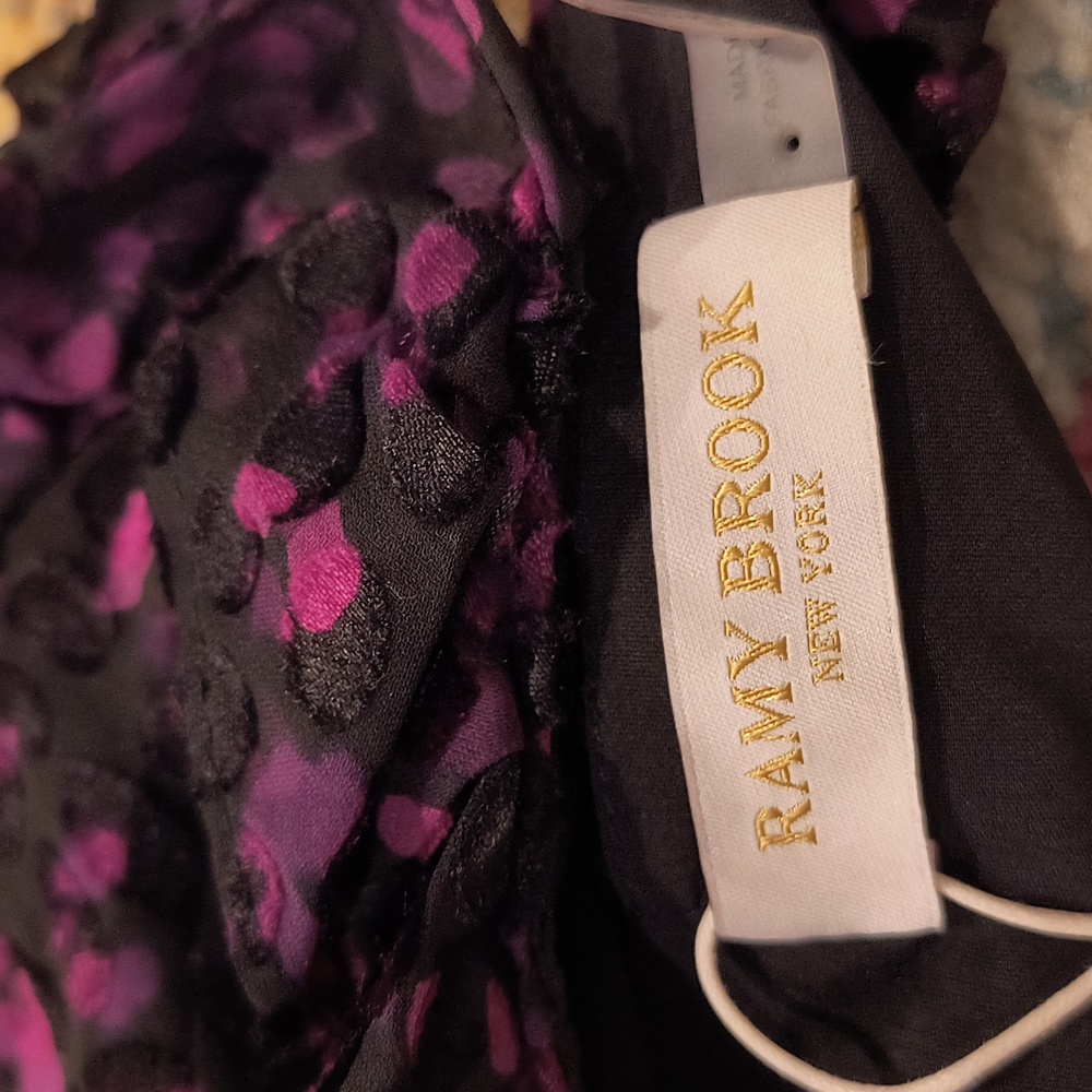 NWT Ramy Brook Tank Top Ruffle Moody Chic - Picture 5 of 10